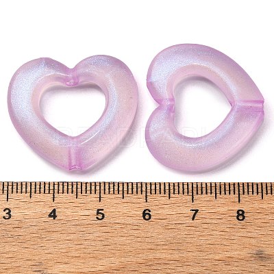Luminous Transparent Acrylic Beads MACR-D024-19E-1