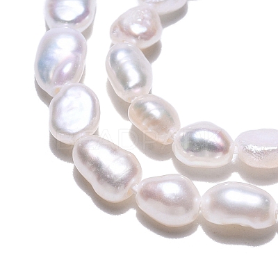 Natural Cultured Freshwater Pearl Beads Strands PEAR-N014-03F-01-1