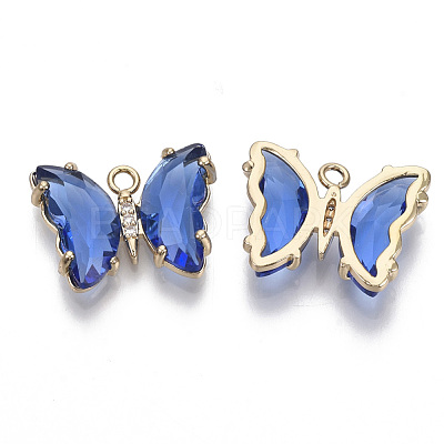 Glass Pendants X-GLAA-T021-24A-1