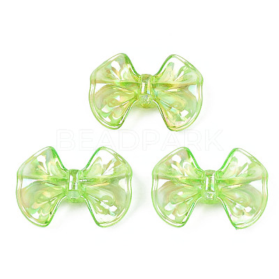 Transparent Acrylic Beads TACR-N006-63B-1