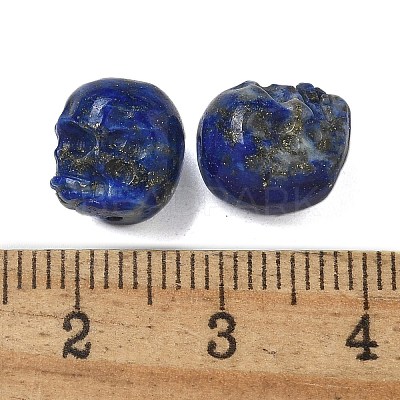 Dyed Natural Lapis Lazuli Beads G-K387-02H-1