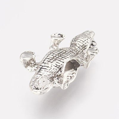 Alloy European Beads MPDL-L016-15AS-1
