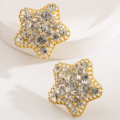 Alloy Stud Earrings for Women WG59F22-02-1