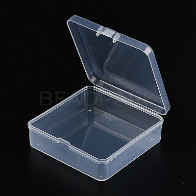 Plastic Bead Containers with Hinged Lid CON-Z007-04B-1