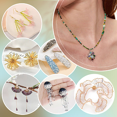 5400pcs 12 Colors Plated Glass Bugle Beads SEED-PH0002-32-1