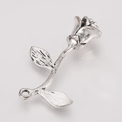 Tibetan Style Alloy Pendants TIBE-T011-48AS-LF-1