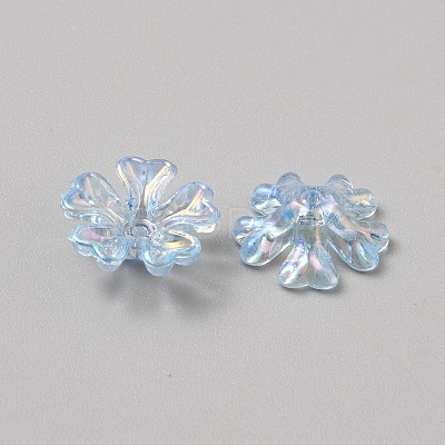 Plating Acrylic Beads OACR-CJC0007-06B-1