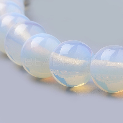 Opalite Beads Strands X-G-S259-48-4mm-1
