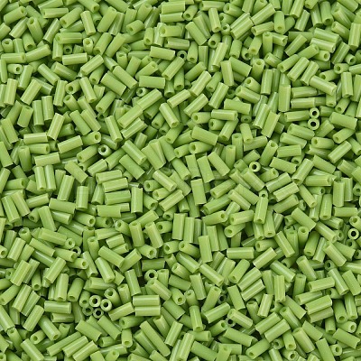 Opaque Colours Glass Bugle Beads SEED-N005-001-B03-1