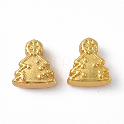 Rack Plating Alloy European Beads PALLOY-I215-26G-1