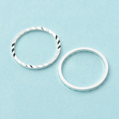 Brass Linking Rings KK-F831-018E-S-RS-1