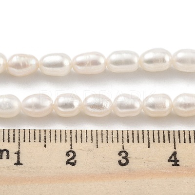 Natural Cultured Freshwater Pearl Beads Strands PEAR-P062-05C-1
