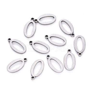 Tarnish Resistant 201 Stainless Steel Charms STAS-R108-00-1