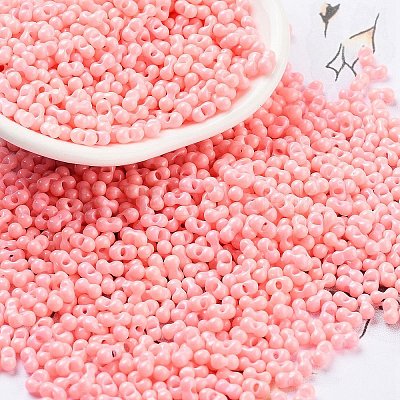 Baking Paint Glass Seed Beads SEED-A033-05M-1