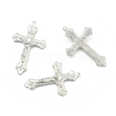 Alloy Crucifix Cross Pendants EC1053-P-1