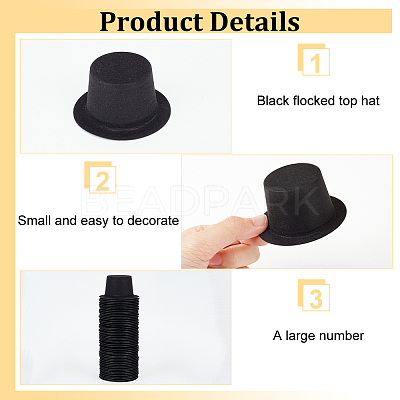 Frocky PVC Hat DIY-WH0028-75-1