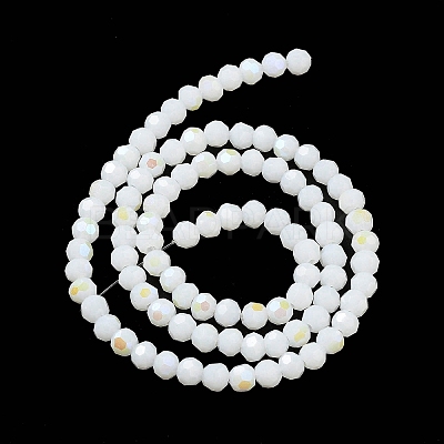 Opaque Glass Beads Strands EGLA-A035-P4mm-L01-1