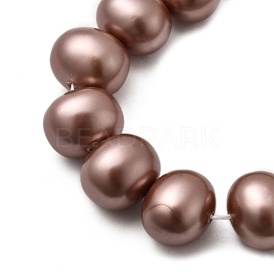 Shell Pearl Beads Strands BSHE-F013-01L-1