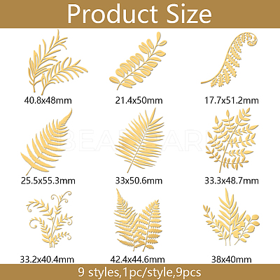 Nickel Decoration Stickers DIY-WH0450-165-1