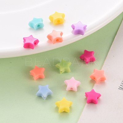 Opaque Acrylic Beads MACR-S373-29A-1