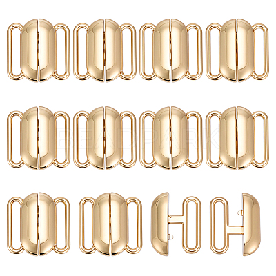 12Pcs Alloy Interlocking Clasps FIND-PH0038-27G-1