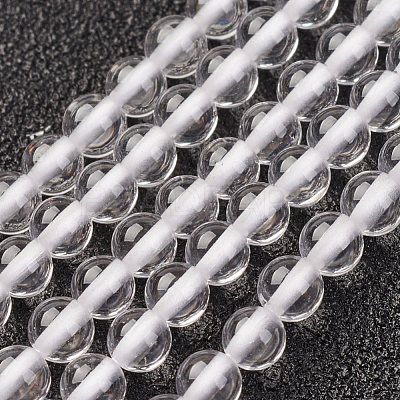 Natural Quartz Crystal Beads Strands X-G-G680-52-1