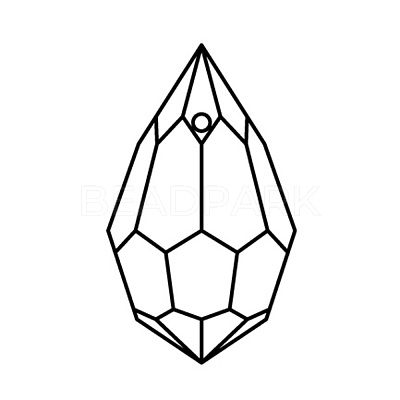 Preciosa® Crystal Pendants X-PRC-PB9-00030-200-1