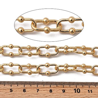 Alloy Oval Link Chains CHC-P013-06G-01-1