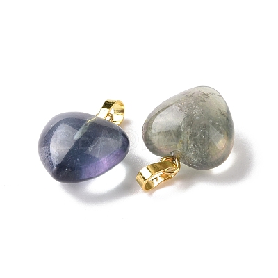 Natural Fluorite Pendants G-I311-A36-G-1
