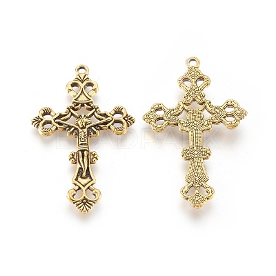 Tibetan Style Alloy Pendants GLF1299Y-1