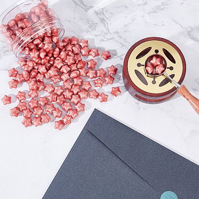 Sealing Wax Particles Kits for Retro Seal Stamp DIY-CP0003-54N-1