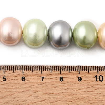 Shell Pearl Beads Strands BSHE-F013-01H-1