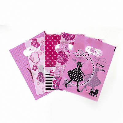 Printed Plastic Bags PE-T003-13x18cm-04-1