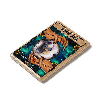 Printed Acrylic Pendants MACR-O046-01F-1