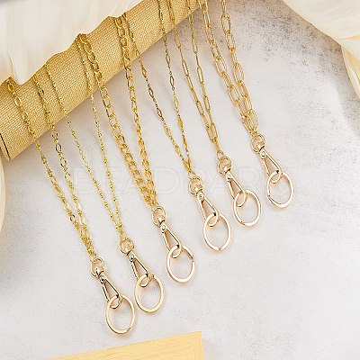304 Stainless Steel Chains Keychain HJEW-SW00183-1