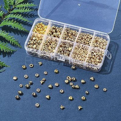 885Pcs 10 Styles CCB Plastic Beads CCB-FS0001-13-1