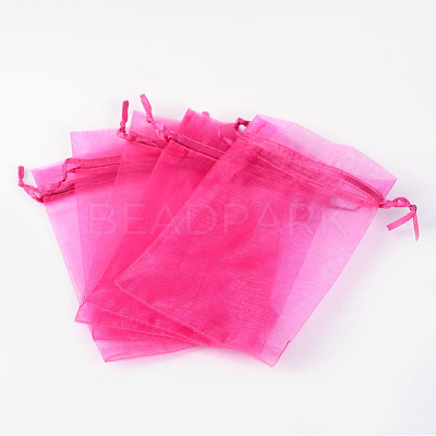 Organza Gift Bags with Drawstring OP-R016-10x15cm-07-1