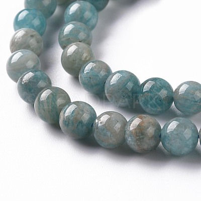 Natural Amazonite Beads Strands G-S333-6mm-005-1