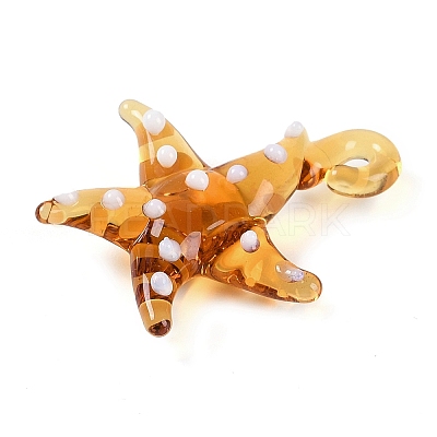Handmade Lampwork Pendants LAMP-C015-02A-1