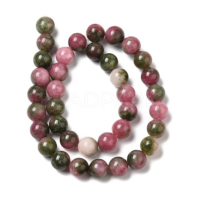 Natural Dyed White Jade Beads Strands G-M402-C04-1