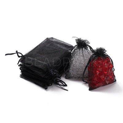 Organza Gift Bags with Drawstring OP-R016-9x12cm-18-1