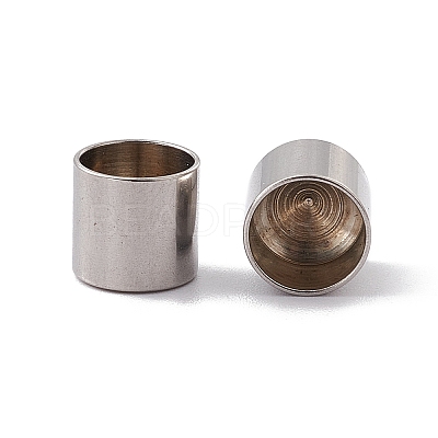 Tarnish Resistant 201 Stainless Steel Cord Ends STAS-G288-01F-P-1