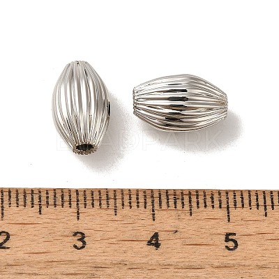 Rack Plating Brass Beads KK-K373-06P-1