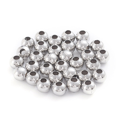Tarnish Resistant 304 Stainless Steel Beads STAS-G230-P05-1