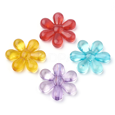Transparent Acrylic Beads MACR-S296-48-1