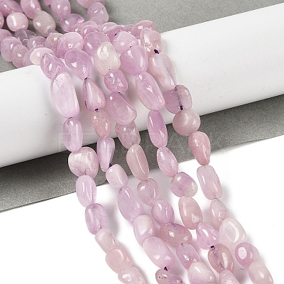 Natural Kunzite Beads Strands G-A254-B02-01-1