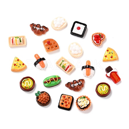 Resin Decoden Cabochons CRES-P020-01-1