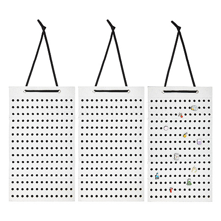 Felt Wall-Mounted Jewelry Hanging Rolls AJEW-WH0314-564A-1