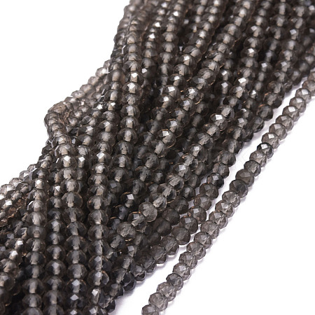 Natural Smoky Quartz Beads Strands G-E569-H06-1