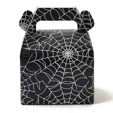 Halloween Theme Paper Cupcakes Boxes CON-I009-15B-1